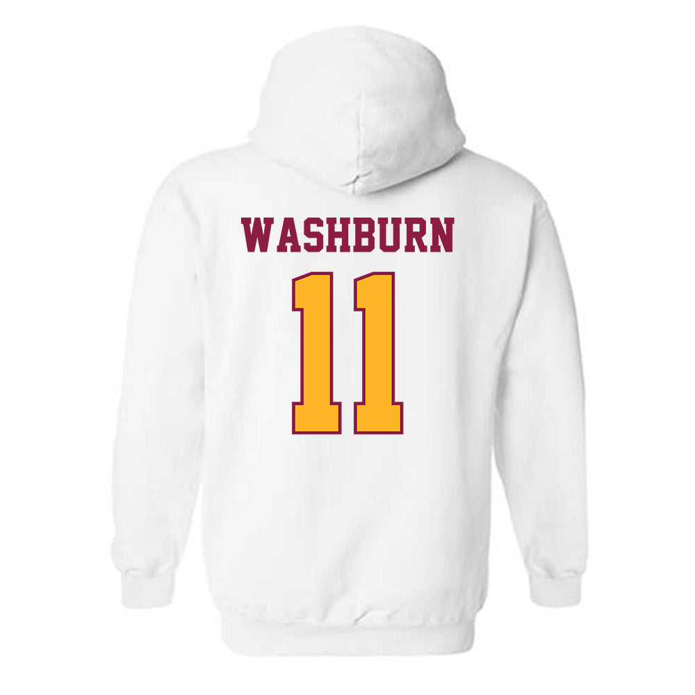 Bethune - NCAA Football : Isaiah Washburn - Classic Shersey Hooded Sweatshirt-1
