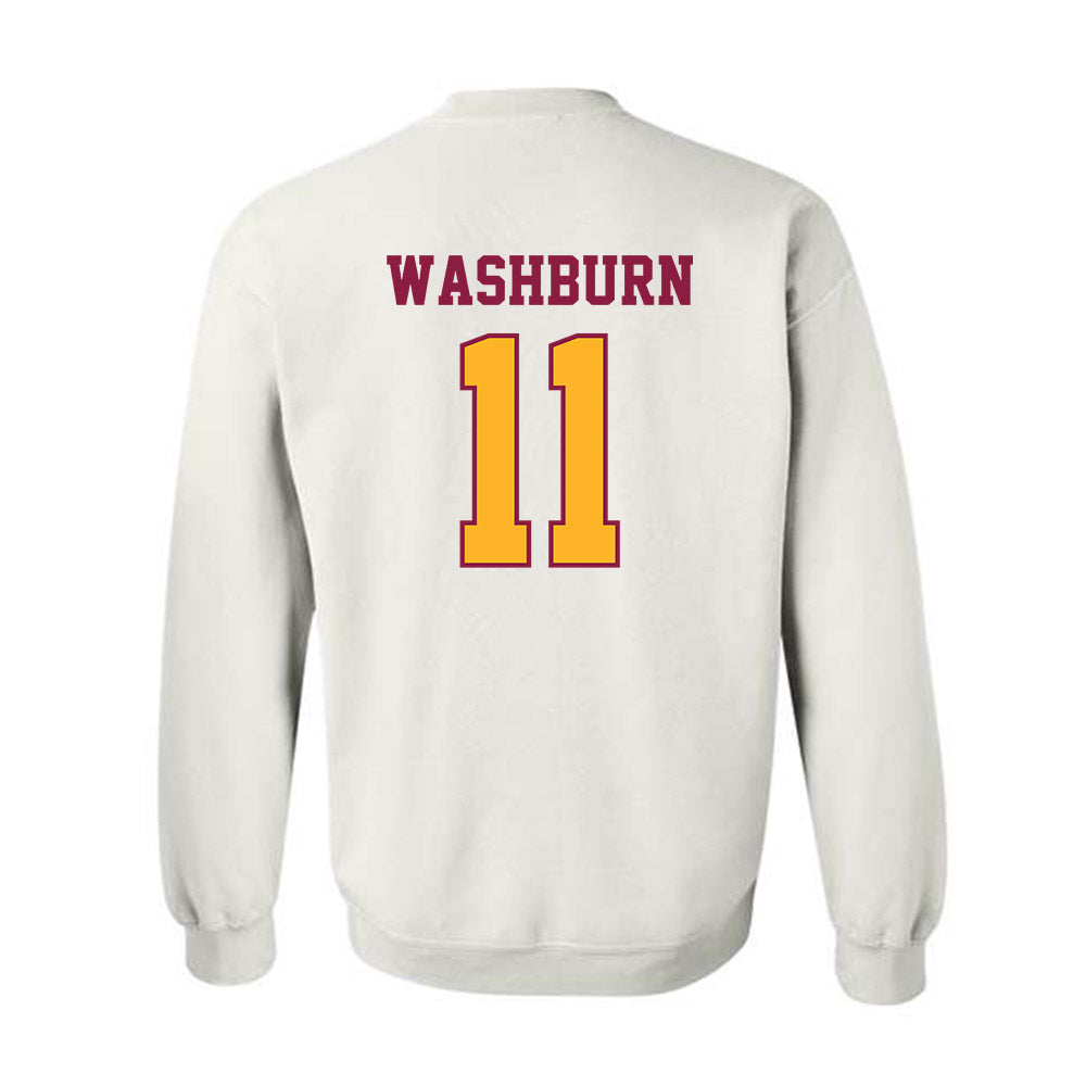 Bethune - NCAA Football : Isaiah Washburn - Classic Shersey Crewneck Sweatshirt-1