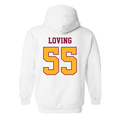 Bethune - NCAA Football : Christian Loving - Classic Shersey Hooded Sweatshirt-1