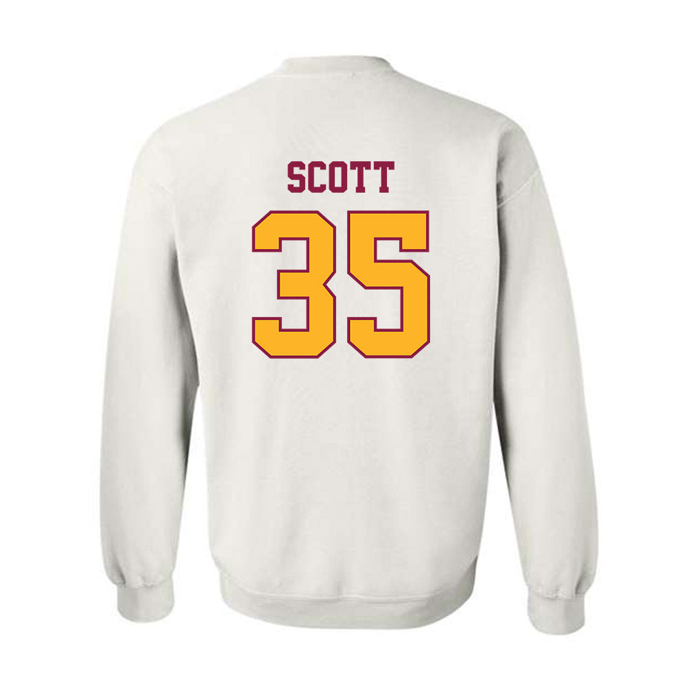 Bethune - NCAA Baseball : Caleb Scott - Classic Shersey Crewneck Sweatshirt-1