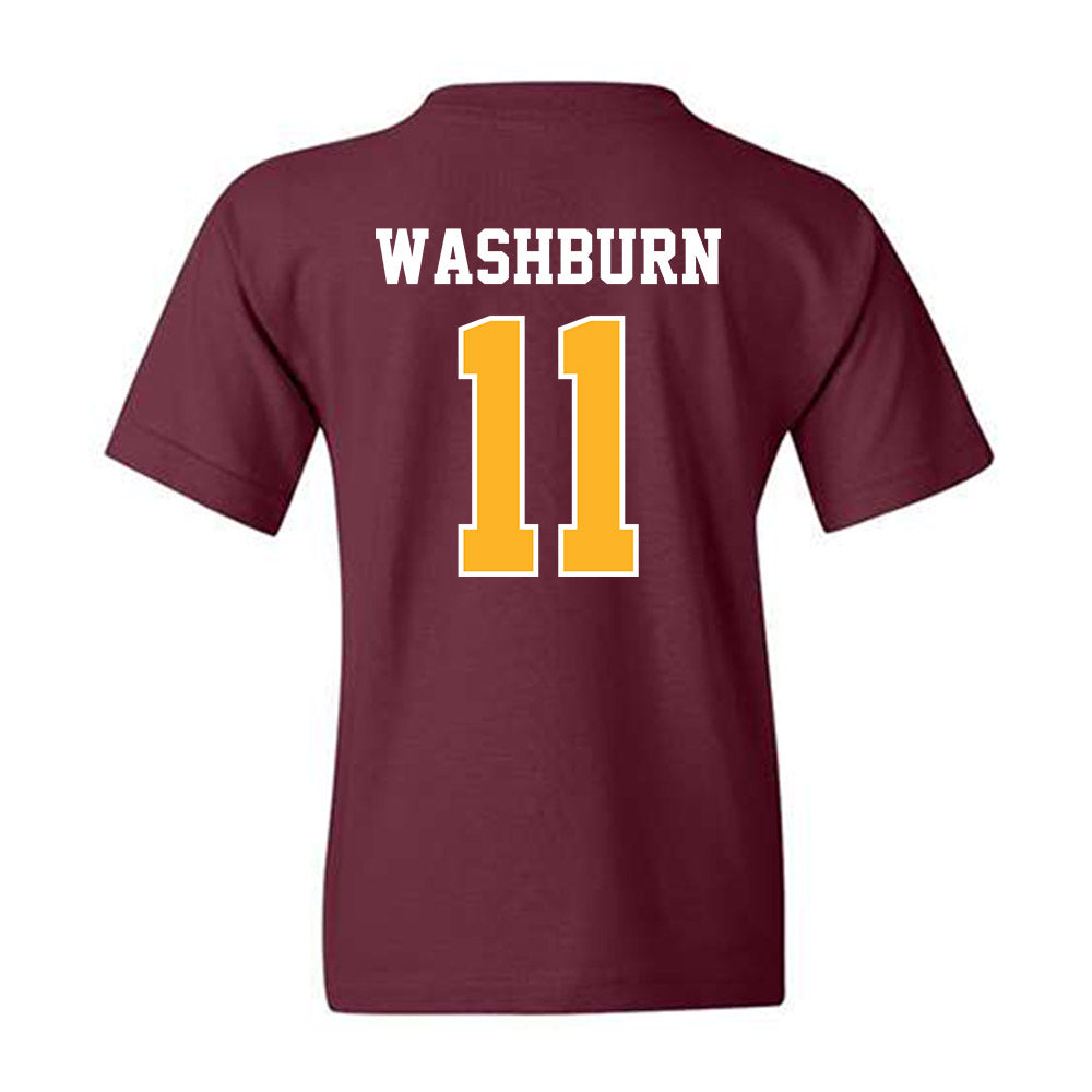 Bethune - NCAA Football : Isaiah Washburn - Classic Shersey Youth T-Shirt-1