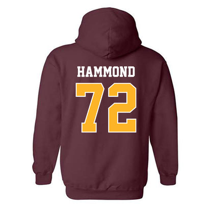 Bethune - NCAA Football : Trevaris Hammond - Classic Shersey Hooded Sweatshirt-1