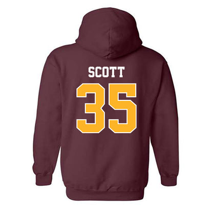 Bethune - NCAA Baseball : Caleb Scott - Classic Shersey Hooded Sweatshirt-1