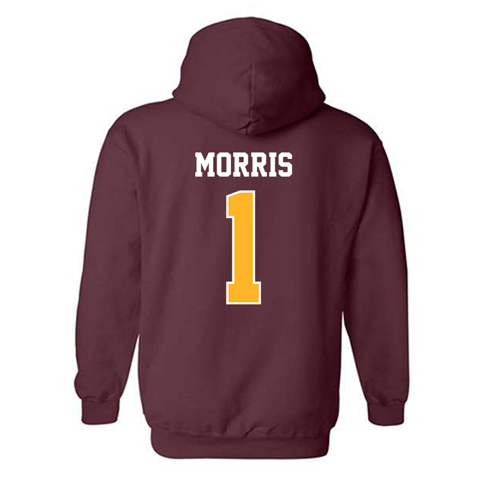 Bethune - NCAA Men's Basketball : Arterio Morris - Classic Shersey Hooded Sweatshirt-1