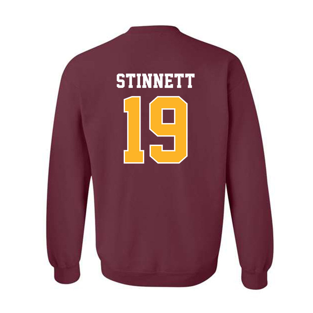 Bethune - NCAA Football : Malik Stinnett - Classic Shersey Crewneck Sweatshirt-1