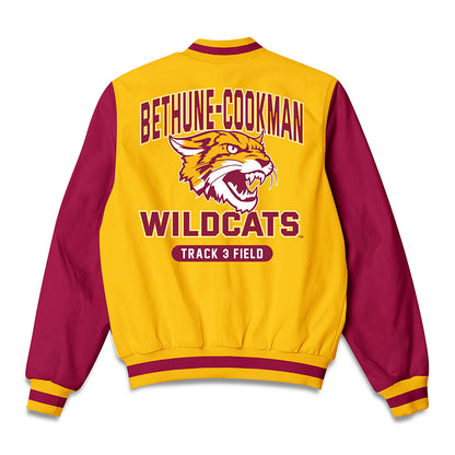 Bethune - NCAA Men's Track & Field : Donovan Walker-Collins - Bomber Jacket-1