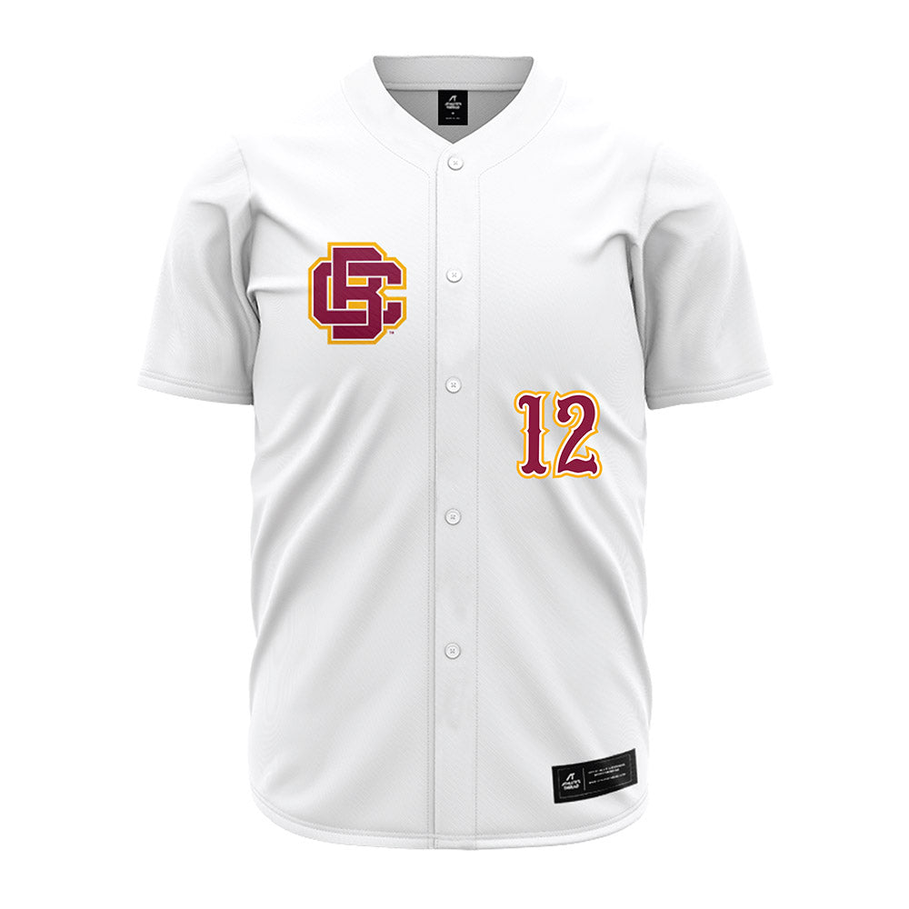 Bethune - NCAA Baseball : Bryon-Jaylan Rincones - White Jersey-0
