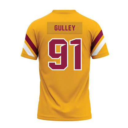 Bethune - NCAA Football : Timothy Gulley - Gold Premium Football Jersey-1