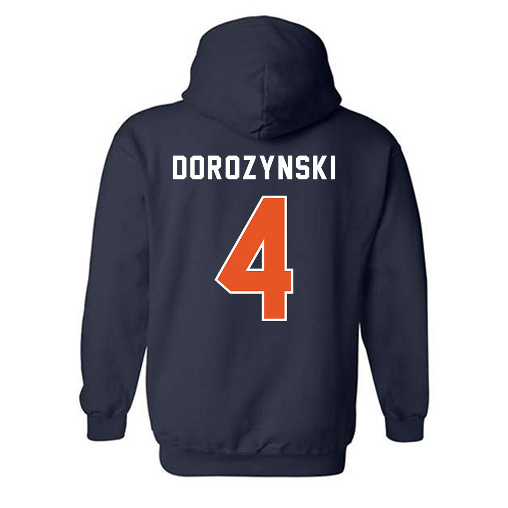 Utica - NCAA Football : Tony Dorozynski - Classic Shersey Hooded Sweatshirt-1