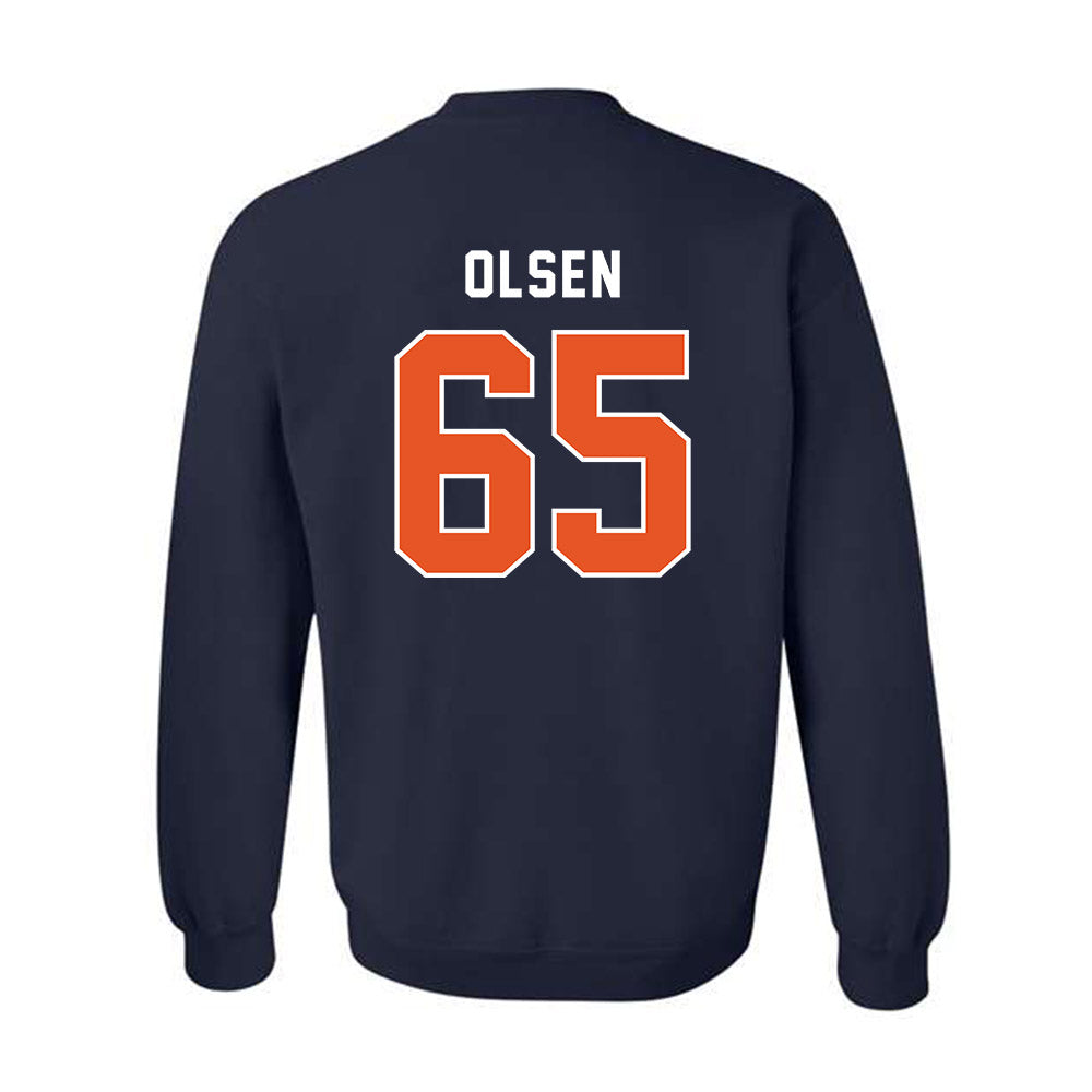 Utica - NCAA Football : Aidan Olsen - Classic Shersey Crewneck Sweatshirt-1