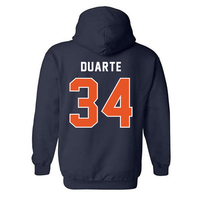 Utica - NCAA Football : Nico Duarte - Classic Shersey Hooded Sweatshirt-1