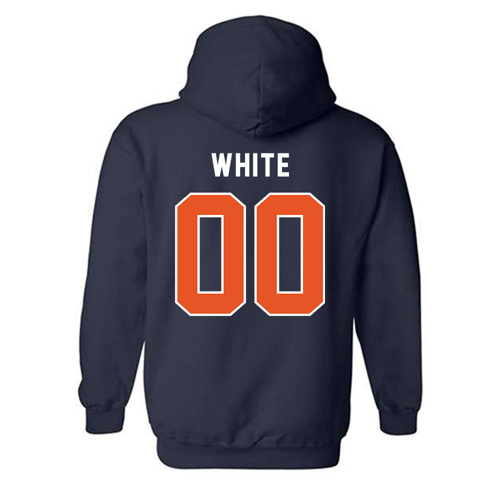 Utica - NCAA Football : Emajie White - Classic Shersey Hooded Sweatshirt-1