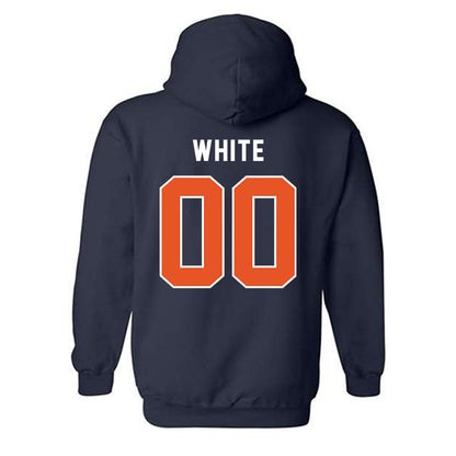 Utica - NCAA Football : Emajie White - Classic Shersey Hooded Sweatshirt-1