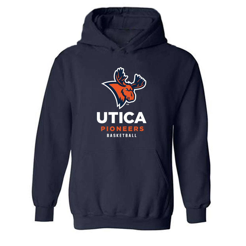 Utica - NCAA Men's Basketball : Jeffrey Manuel - Classic Shersey Hooded Sweatshirt-0