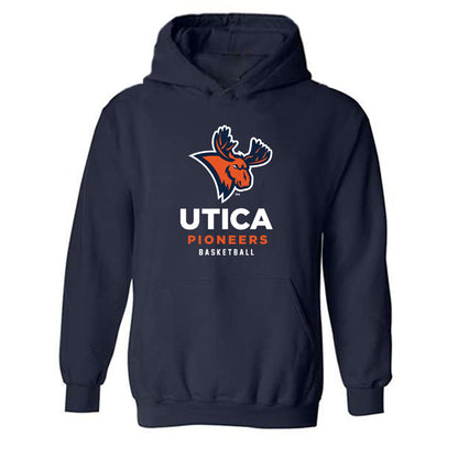 Utica - NCAA Men's Basketball : Jeffrey Manuel - Classic Shersey Hooded Sweatshirt-0