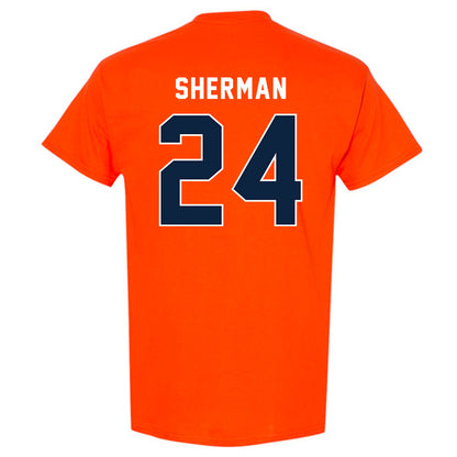 Utica - NCAA Men's Basketball : Luke Sherman - Classic Shersey T-Shirt-1