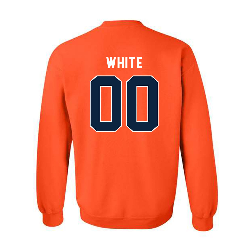 Utica - NCAA Football : Emajie White - Classic Shersey Crewneck Sweatshirt-1