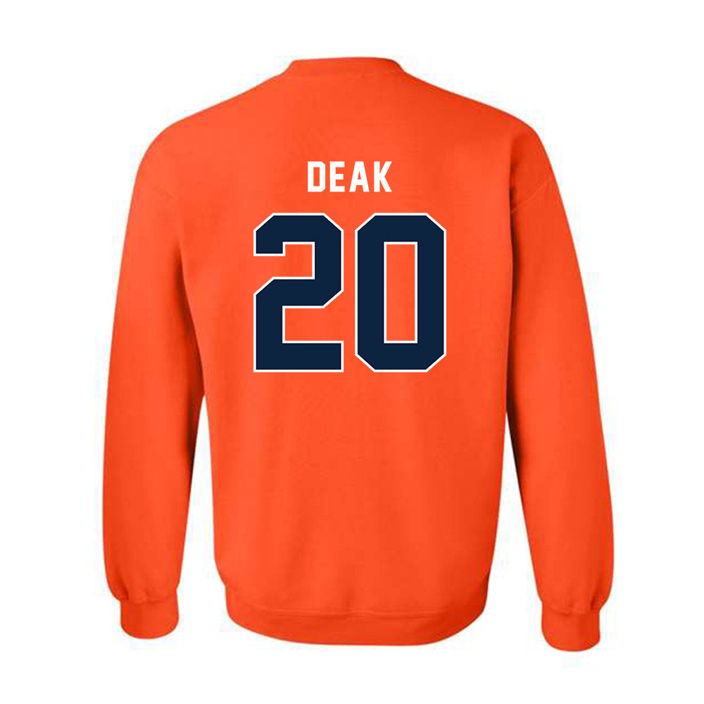 Utica - NCAA Men's Basketball : Carter Deak - Classic Shersey Crewneck Sweatshirt-1