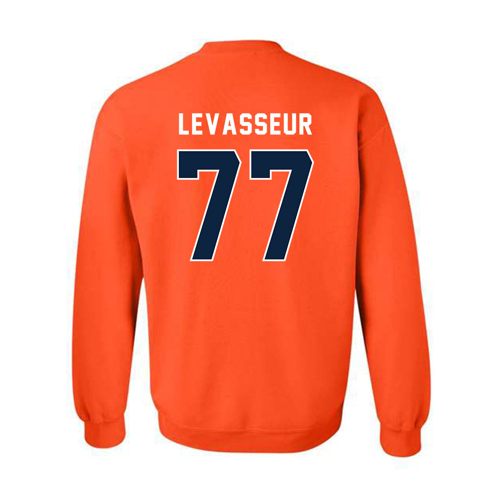 Utica - NCAA Men's Soccer : Cian LeVasseur - Classic Shersey Crewneck Sweatshirt-1