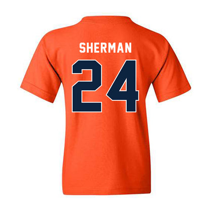 Utica - NCAA Men's Basketball : Luke Sherman - Classic Shersey Youth T-Shirt-1