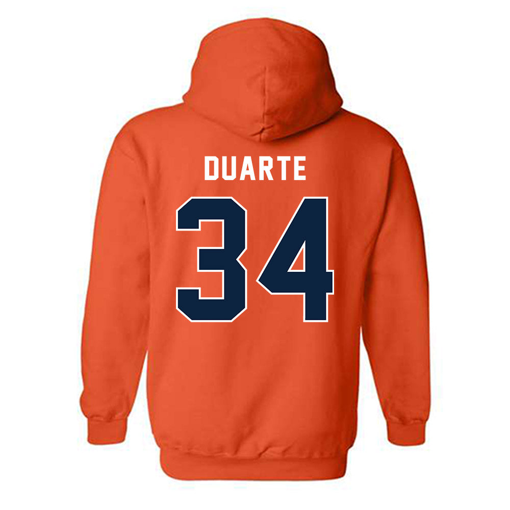 Utica - NCAA Football : Nico Duarte - Classic Shersey Hooded Sweatshirt-1