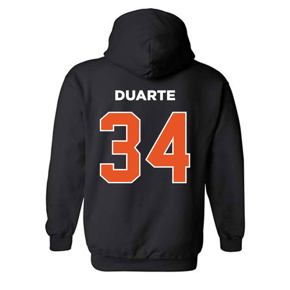 Utica - NCAA Football : Nico Duarte - Classic Shersey Hooded Sweatshirt-1