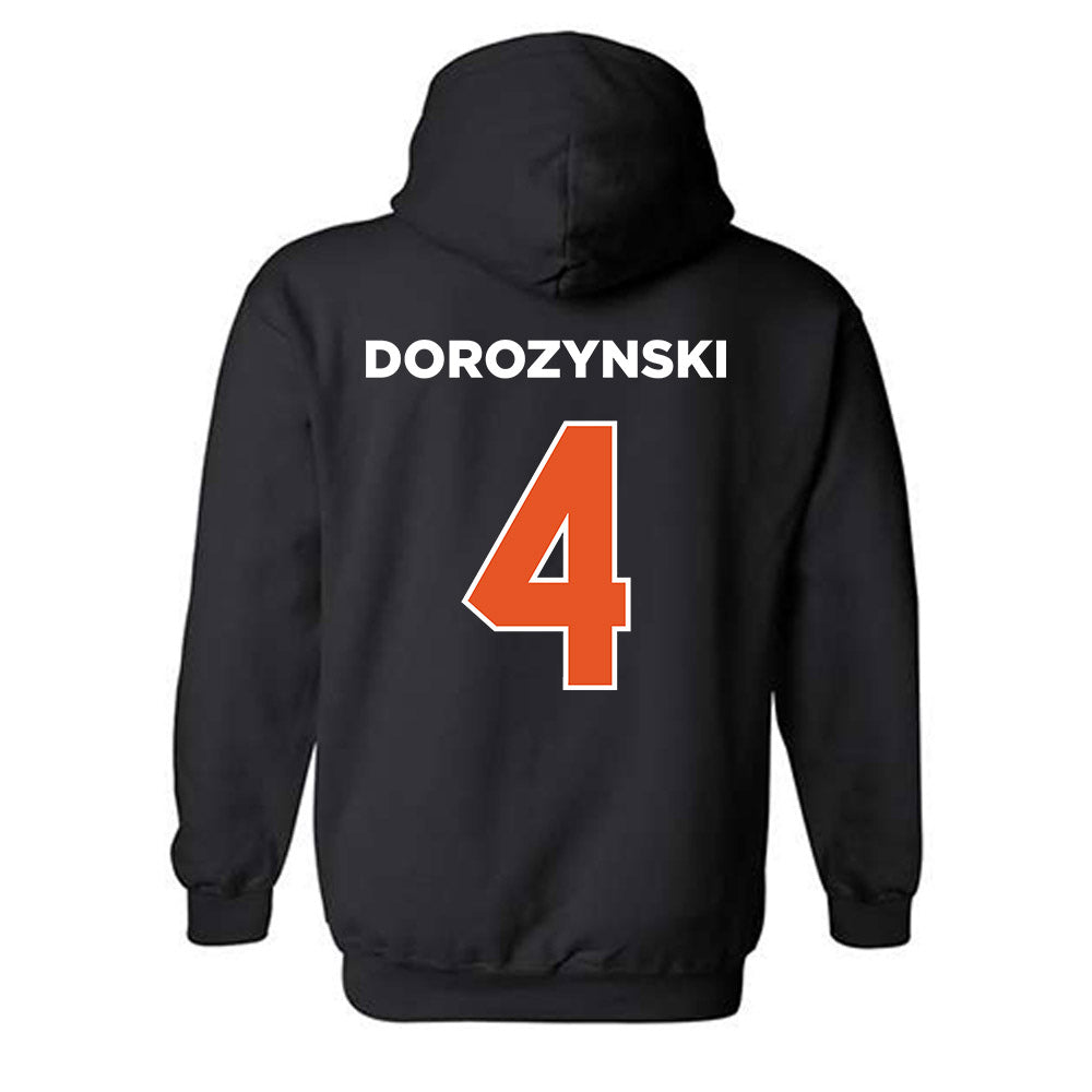 Utica - NCAA Football : Tony Dorozynski - Classic Shersey Hooded Sweatshirt-1