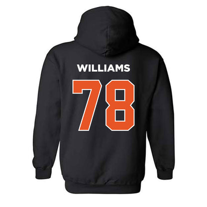 Utica - NCAA Football : Georges Williams - Classic Shersey Hooded Sweatshirt-1
