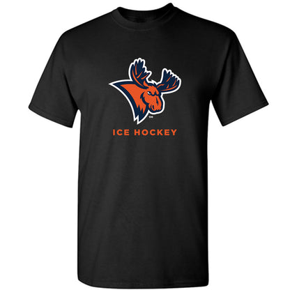 Utica - NCAA Men's Ice Hockey : Isaac Barrett - Classic Shersey T-Shirt-0