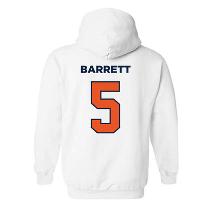 Utica - NCAA Men's Ice Hockey : Isaac Barrett - Classic Shersey Hooded Sweatshirt-1