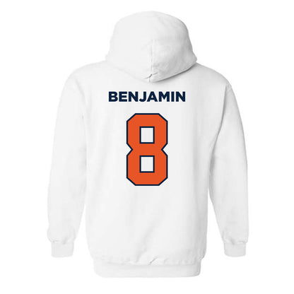 Utica - NCAA Football : Ty Benjamin - Classic Shersey Hooded Sweatshirt-1