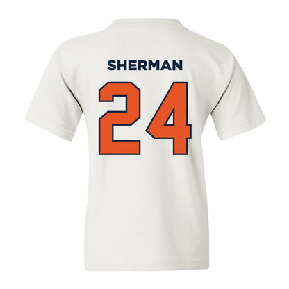 Utica - NCAA Men's Basketball : Luke Sherman - Classic Shersey Youth T-Shirt-1