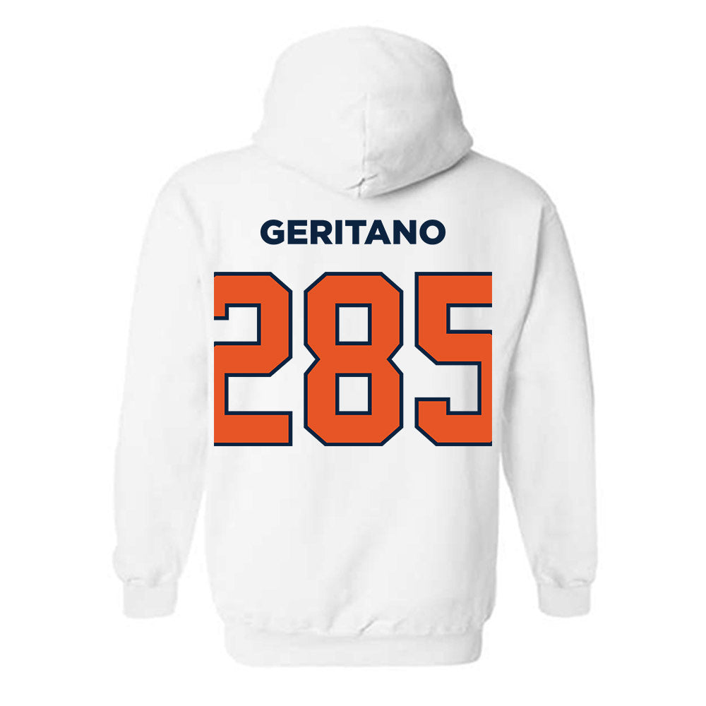 Utica - NCAA Wrestling : Vincent Geritano - Classic Shersey Hooded Sweatshirt-1
