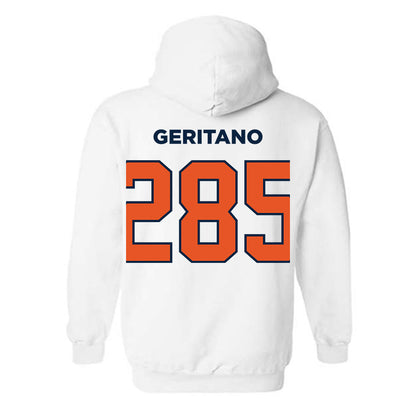 Utica - NCAA Wrestling : Vincent Geritano - Classic Shersey Hooded Sweatshirt-1