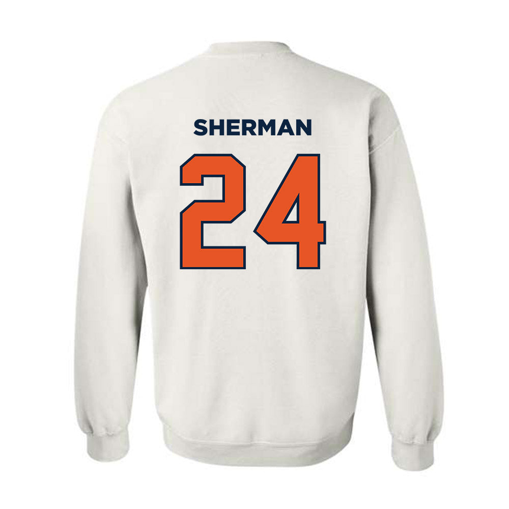 Utica - NCAA Men's Basketball : Luke Sherman - Classic Shersey Crewneck Sweatshirt-1