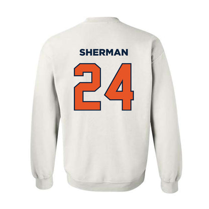 Utica - NCAA Men's Basketball : Luke Sherman - Classic Shersey Crewneck Sweatshirt-1