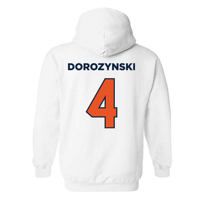 Utica - NCAA Football : Tony Dorozynski - Classic Shersey Hooded Sweatshirt-1