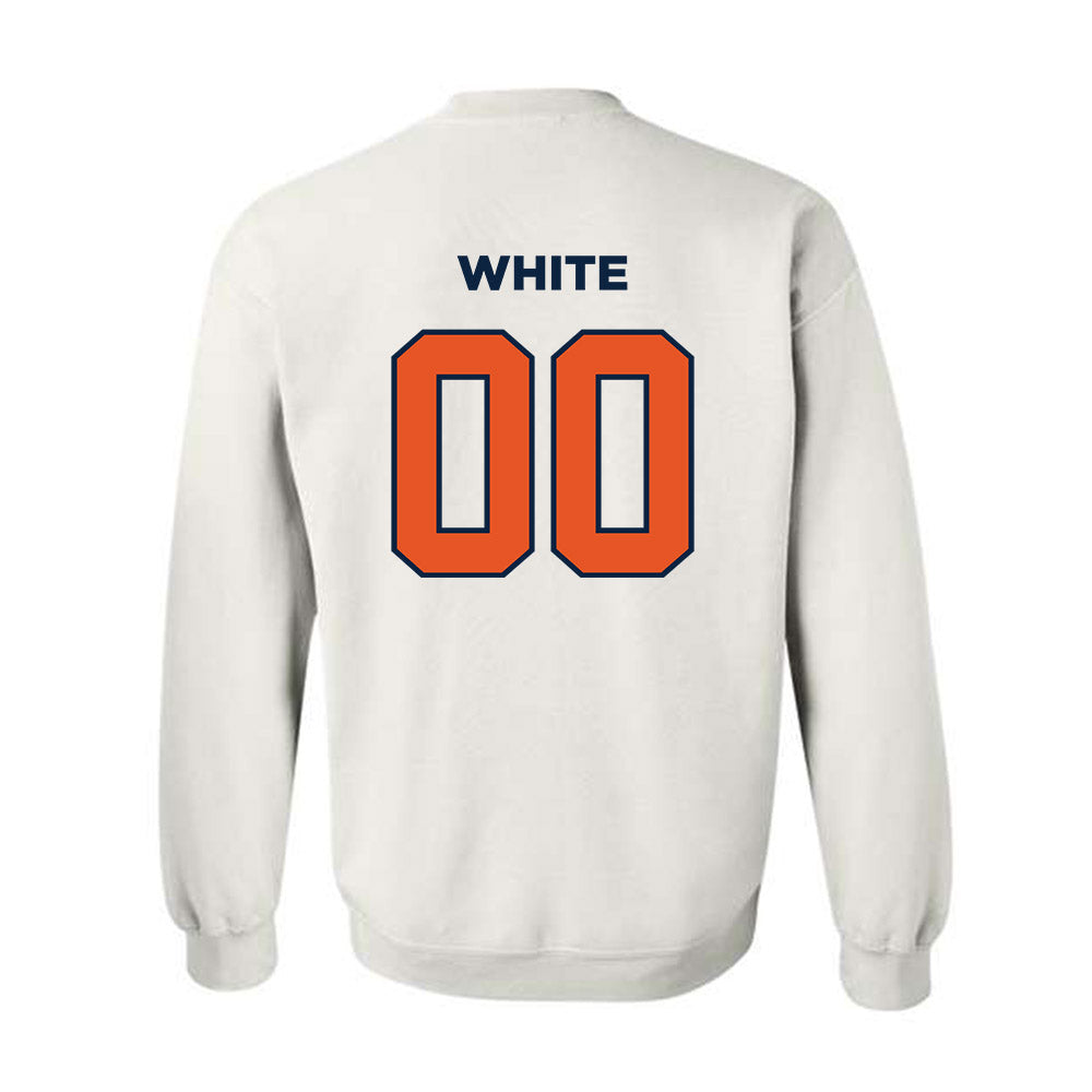 Utica - NCAA Football : Emajie White - Classic Shersey Crewneck Sweatshirt-1