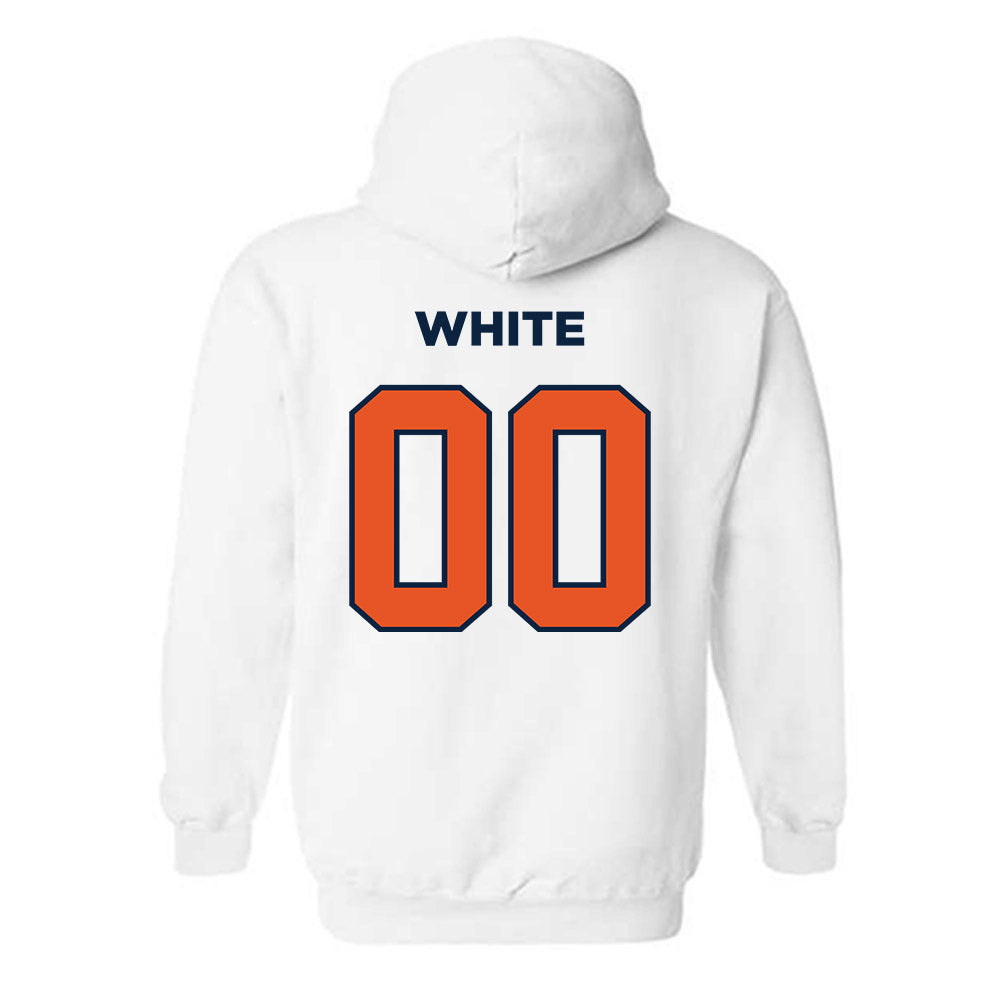 Utica - NCAA Football : Emajie White - Classic Shersey Hooded Sweatshirt-1