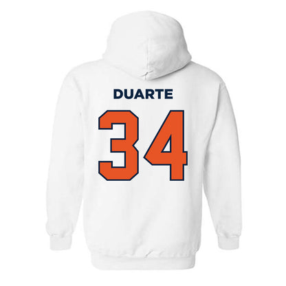 Utica - NCAA Football : Nico Duarte - Classic Shersey Hooded Sweatshirt-1