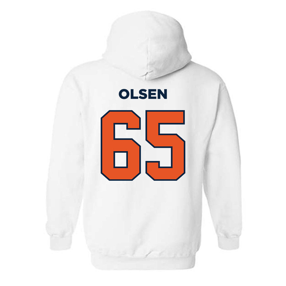 Utica - NCAA Football : Aidan Olsen - Classic Shersey Hooded Sweatshirt-1
