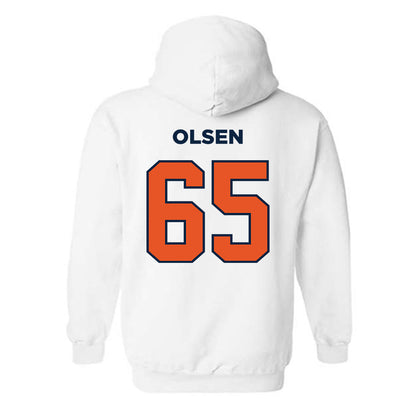 Utica - NCAA Football : Aidan Olsen - Classic Shersey Hooded Sweatshirt-1