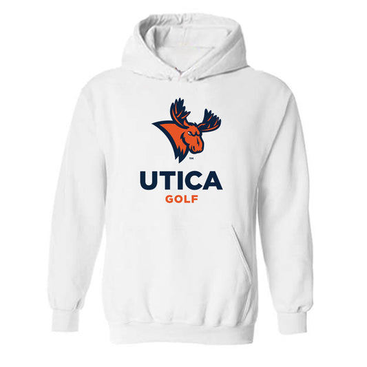 Utica - NCAA Women's Golf : Olivia Peckham - Classic Shersey Hooded Sweatshirt-0