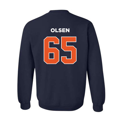 Utica - NCAA Football : Aidan Olsen - Classic Shersey Crewneck Sweatshirt-1
