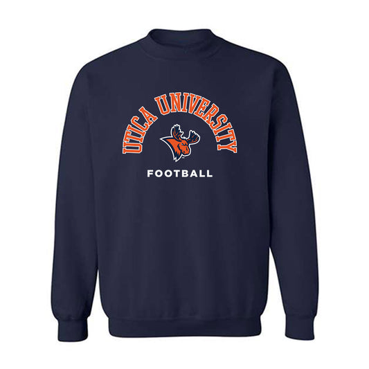Utica - NCAA Football : Michael Malzahn - Classic Shersey Crewneck Sweatshirt-0