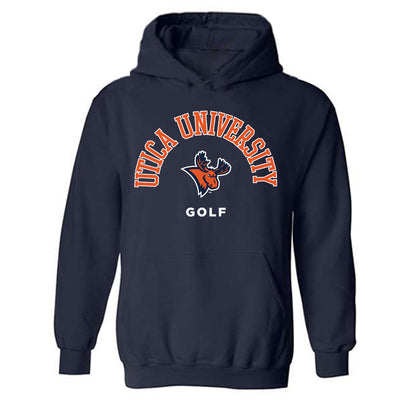 Utica - NCAA Women's Golf : Olivia Peckham - Classic Shersey Hooded Sweatshirt-0