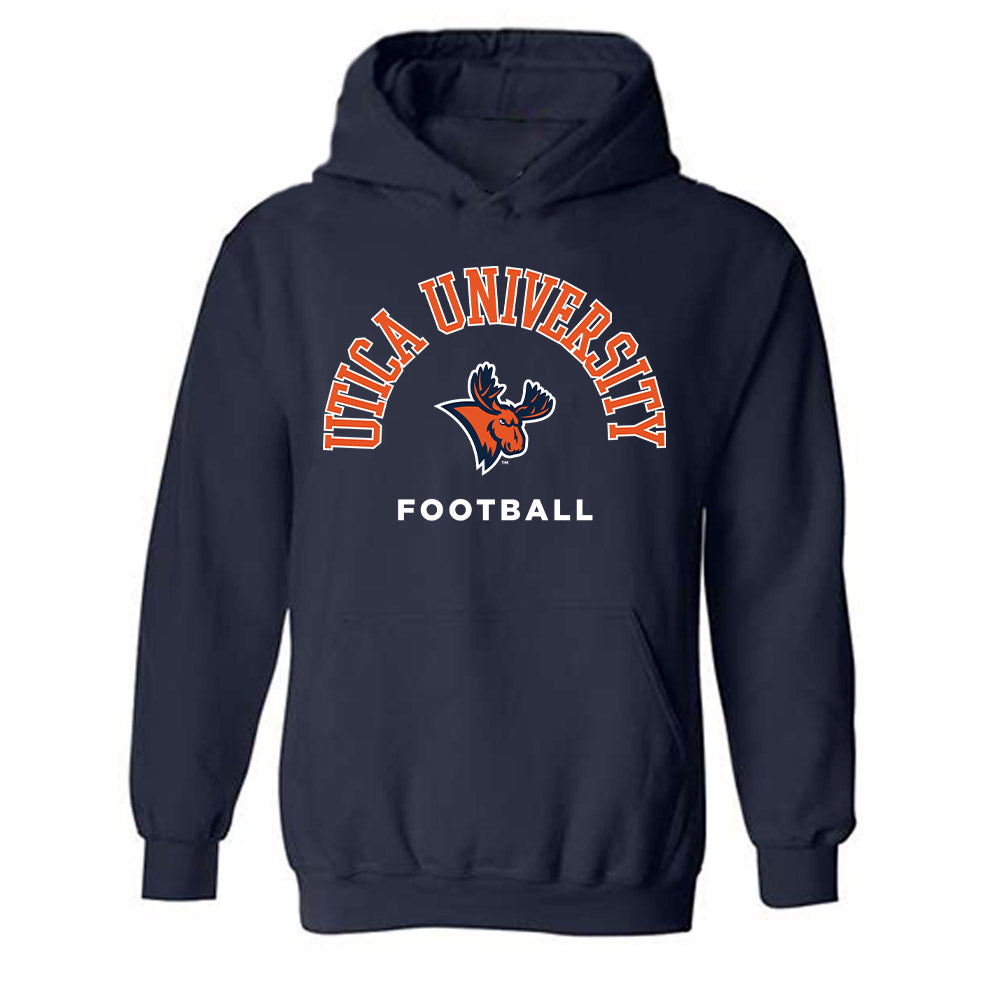Utica - NCAA Football : Ty Benjamin - Classic Shersey Hooded Sweatshirt-0