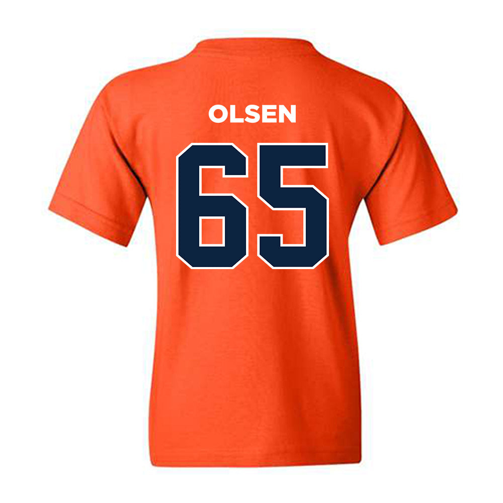 Utica - NCAA Football : Aidan Olsen - Classic Shersey Youth T-Shirt-1