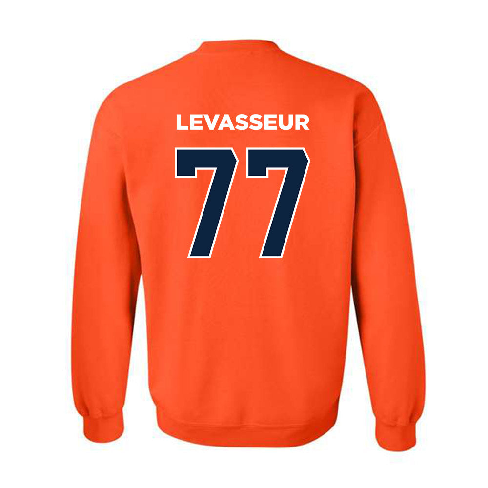 Utica - NCAA Men's Soccer : Cian LeVasseur - Classic Shersey Crewneck Sweatshirt-1
