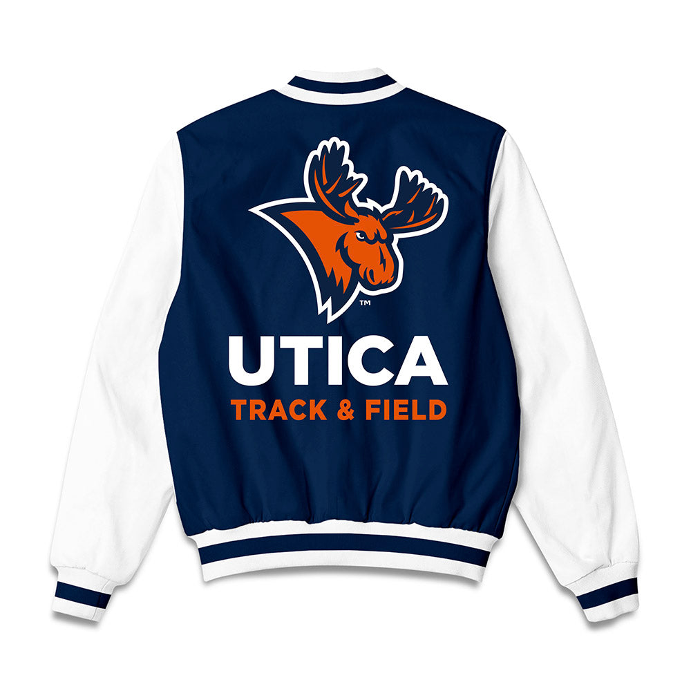 Utica - NCAA Men's Track & Field : Christopher Lincourt - Bomber Jacket-1